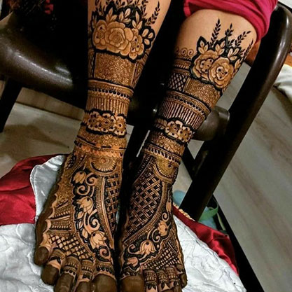 Foot Mehandi Artist in Agra