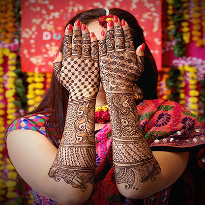 Karwa Chauth Mehandi in Agra