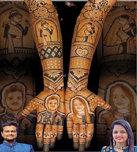 Portrait Mehandi Artist in Agra