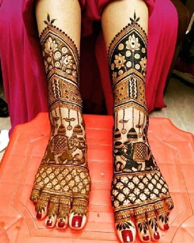 Best Foot Mehandi artist in Delhi