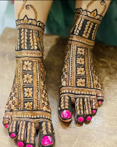 Foot Mehndi Design Images, Foot Mehndi Design Photos