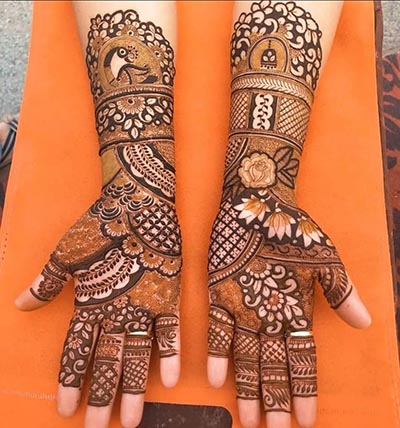 Bridal Mehendi Design Ideas