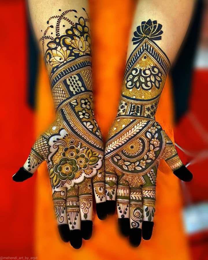 Traditional and Modern Mehandi Designs