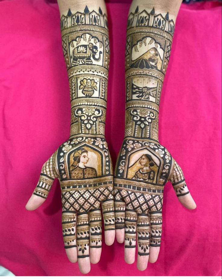 Mehandi artist at home service