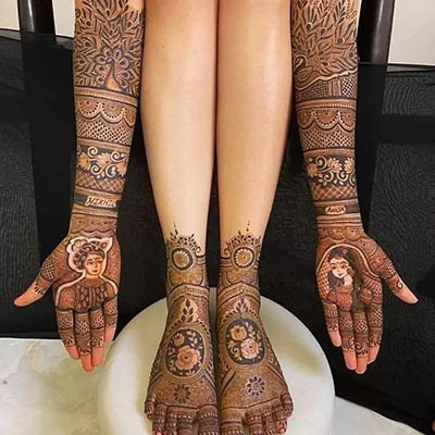 Wedding bridal mehendi artist in Delhi