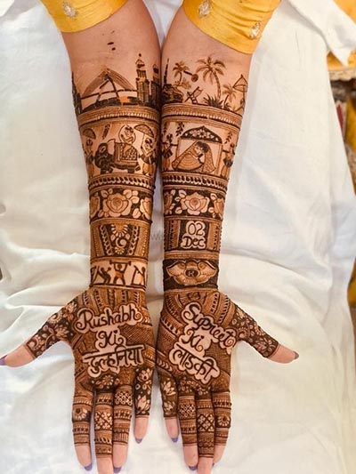  Gujarati Mehandi artist in Delhi