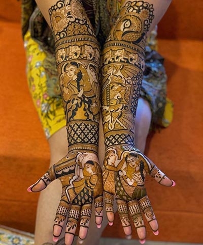  Gujarati Mehandi artist in Delhi