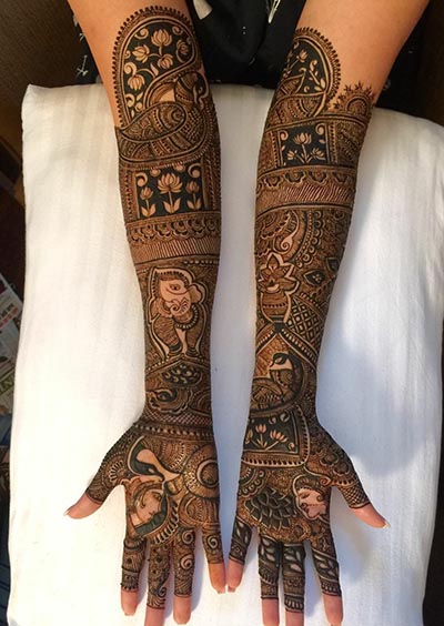 Mehandi artist at home service