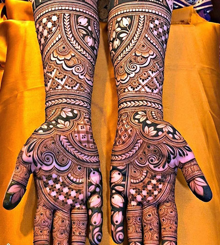 Bridal Mehandi Art